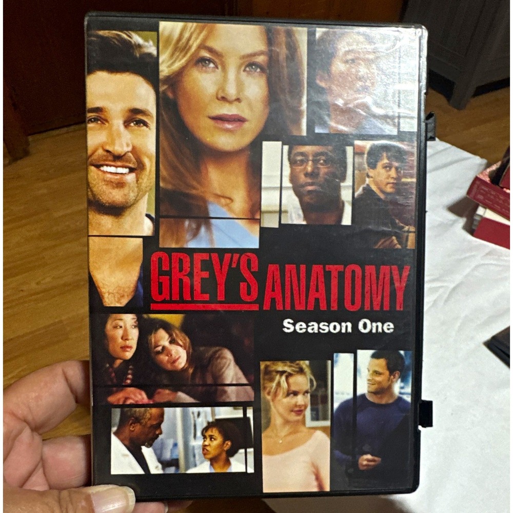 Grey's Anatomy Season 1 DVD Ellen Pompeo Patrick Dempsey Sandra Oh NTSC